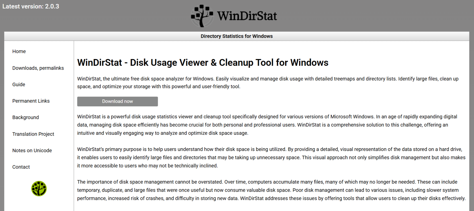 Why Is WinDirStat the Best Disk Analyzer