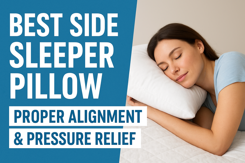 Best Side Sleeper Pillow – Proper Alignment & Pressure Relief