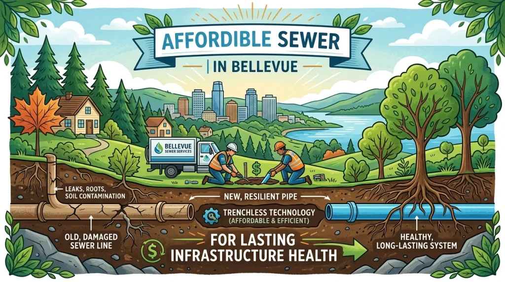 Affordable Sewer Repair in Bellevue for Lasting Infrastructure Health Affordable Sewer Repair in Bellevue