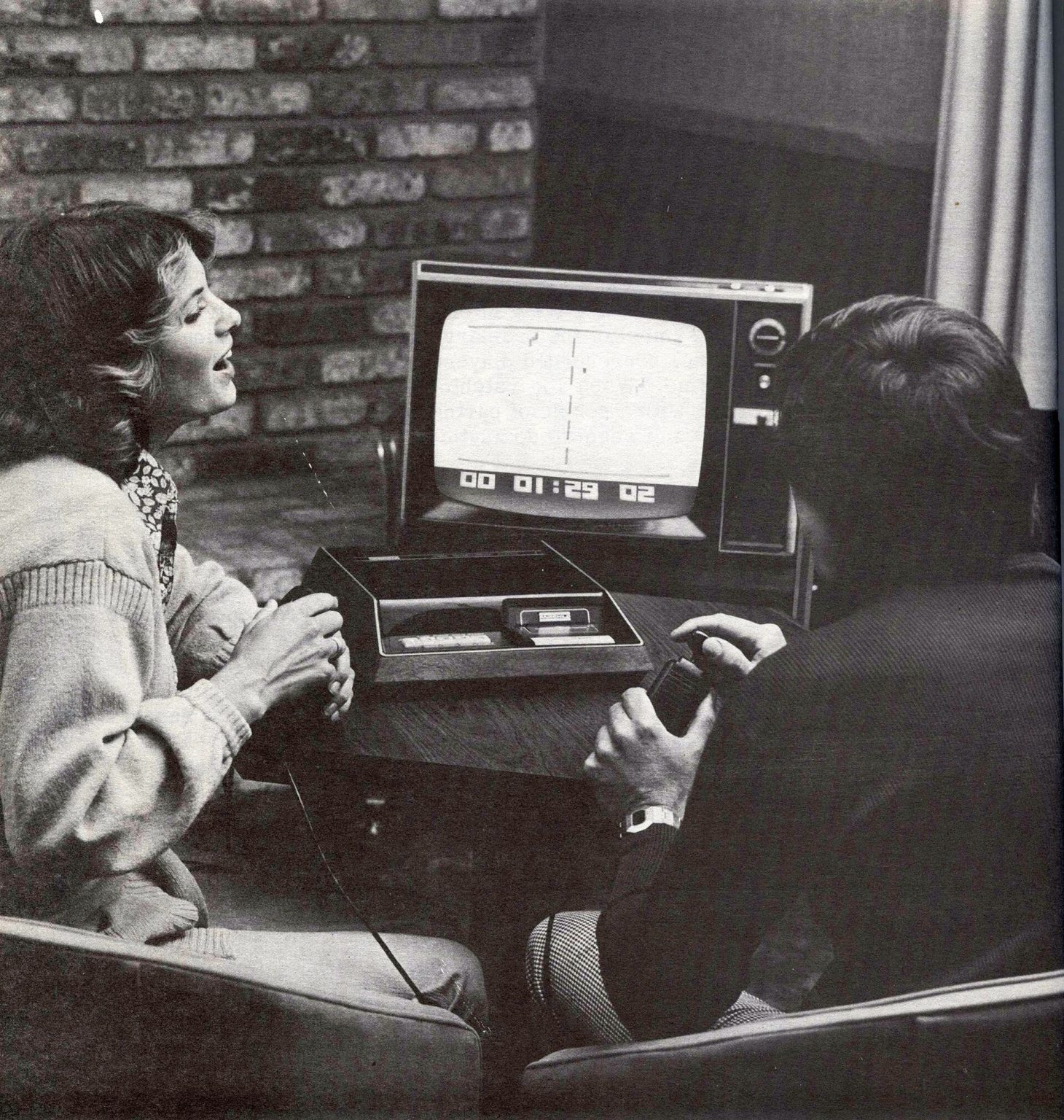 Responsible Gaming Habits Two people playing a video game together on a home console